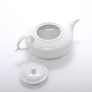 Asuka White, eine Teekanne aus weissem Porzellan