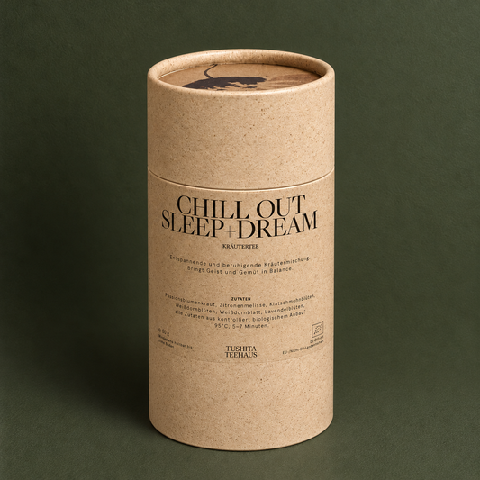 Chill Out – Sleep and Dream Kräutertee in der Vorratsdose – Tushita Teehaus