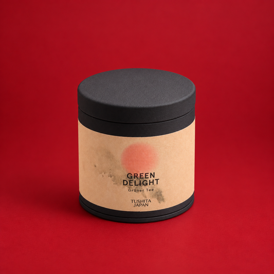 Green Delight Grüner Tee in der Aromadose – Tushita Teehaus