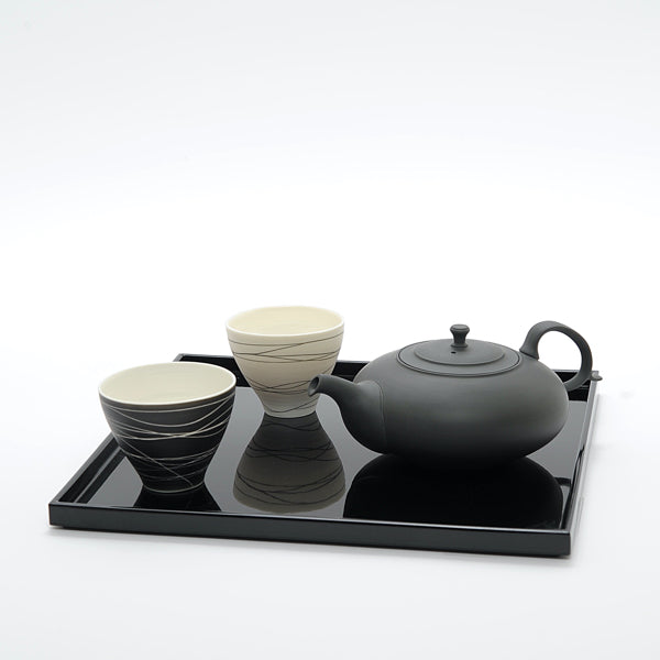 TEEGESCHIRRSET ASUKA BLACK