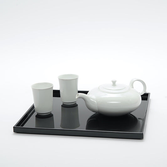TEEGESCHIRRSET ASUKA WHITE CYLINDRUS